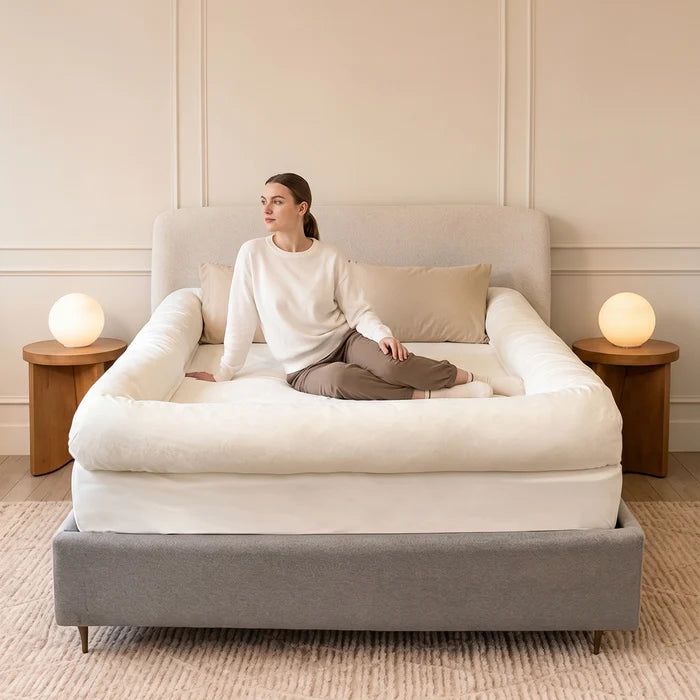 Fortyn™ CloudNest Bordered Bed Sheet