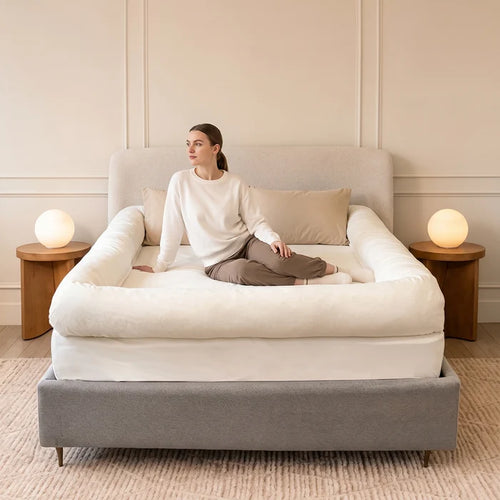 Fortyn™ CloudNest Bordered Bed Sheet